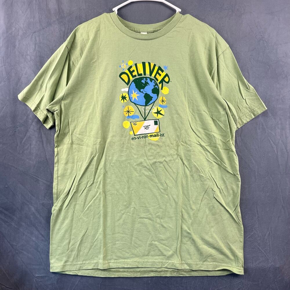 Royal Apparel 100% Organic Cotton XL USA Made Deliver Environmailist Shirt